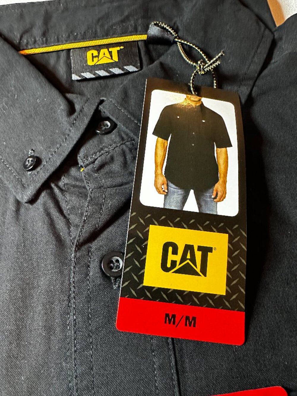 Men's CAT WORKWEAR Shirt Size M  NWT